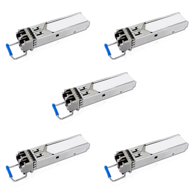 

5-кратный оптический модуль SFP, гигабитный одномодовый оптический модуль Φ 20KM Dual Fiber 1,25G для Huawei H3C