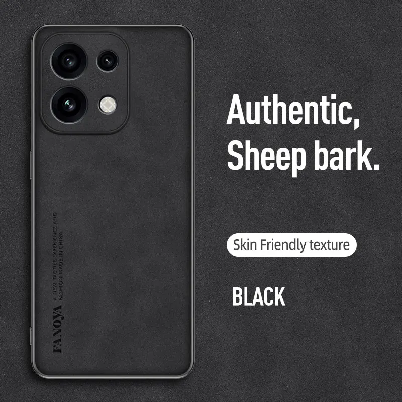 Luxurious Sheepskin-Feel PU Leather Phone Case - Premium Protective Cover