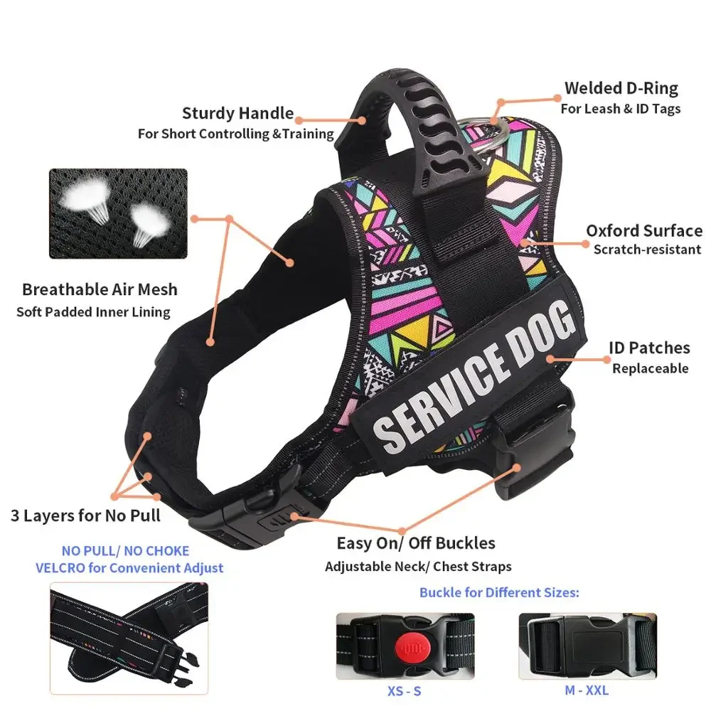 Service Dog Support Harness Vest 5