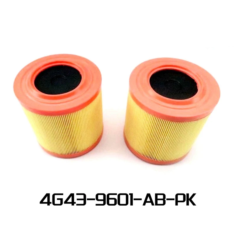 

2 Pcs Auto Air Filter Elements Air Filter Elements For Aston Martin DB9 DBS Vantage V8 V12, 4G43-9601-AB-PK