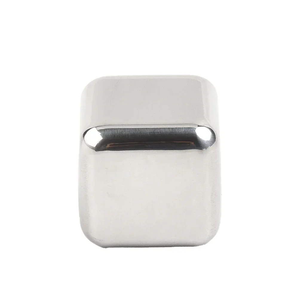 1pc Stainless Steel Ice Cube Resist Corrosion 29g Food-grade 18/8(304) Reusable Chilling Stones For Whiskey Wine Drink Cold
