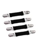 4 Pcs Kids Skiing Gloves Non-Slip Straps Versatile Elastic Glove Mitten Clip Blouse Clasp Linking Straps For Kids Sleeves Gloves 4