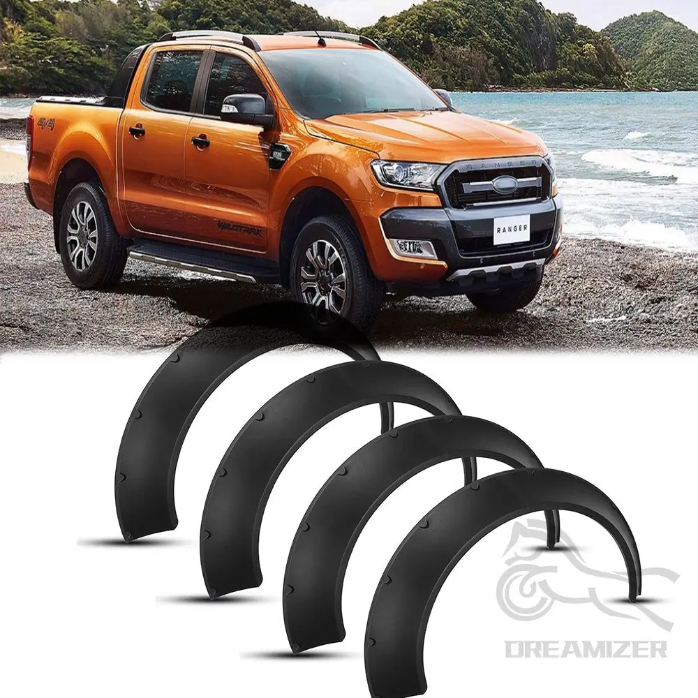 Колесные своды крыла для Ford Ranger 2016, 2017, 2018, 2019, 2020, 2021, 2022, Wildtrak T7, T8, MK2, MK3, двойная кабина