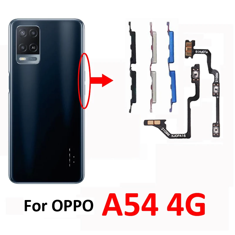 For Oppo A54 4G CPH2239 Phone New Volume Button Up Down Key