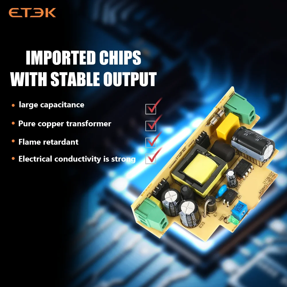 Ultra-Thin DIN Rail Switch Power Supply for Industrial Automation - 15W/60W