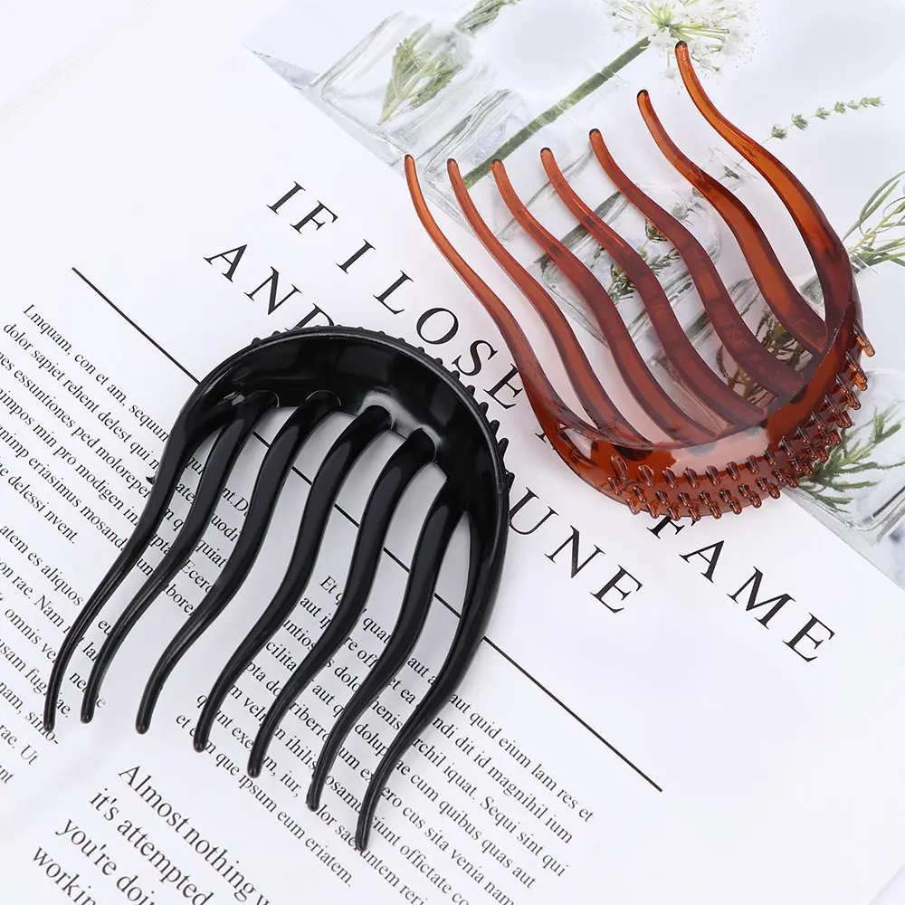 

1pc Female Horsetail Combs Volume Inserts Hair Clip Bouffant Braid Tool Hair Comb Headwear Hair Styling Tool Hair Accessories