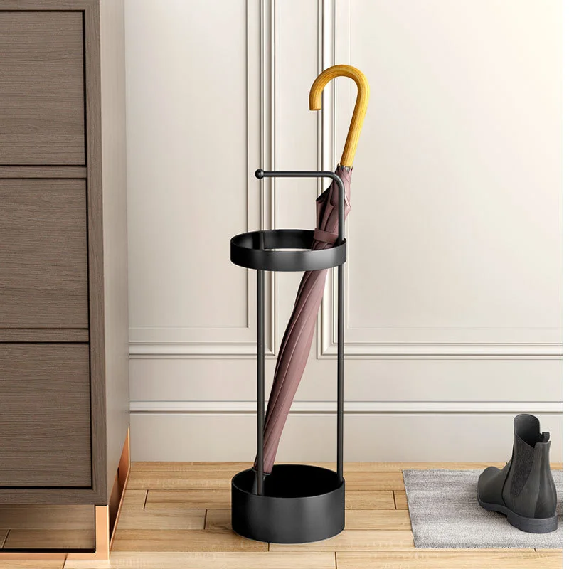 

Nordic Light Luxury Parasol Holder Iron Frame Umbrella Stand Stable Chassis Parasol Stand Beautiful And Fashionable Storage Rack