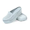 YAERNI Women Summer Casual Slingbacks High Heels Pumps Slip On Shoes For Women  Mesh Female Platform Wedges Shoes Woman E883 3
