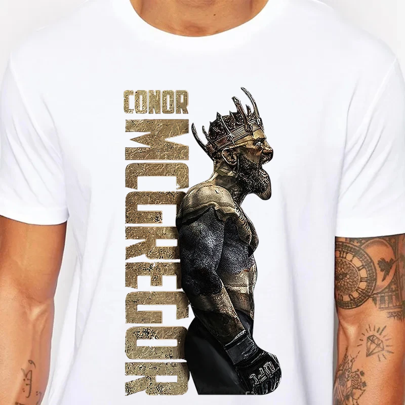 T-shirt Conor Mcgregor pour les amoureux de la boxe, vêtement d