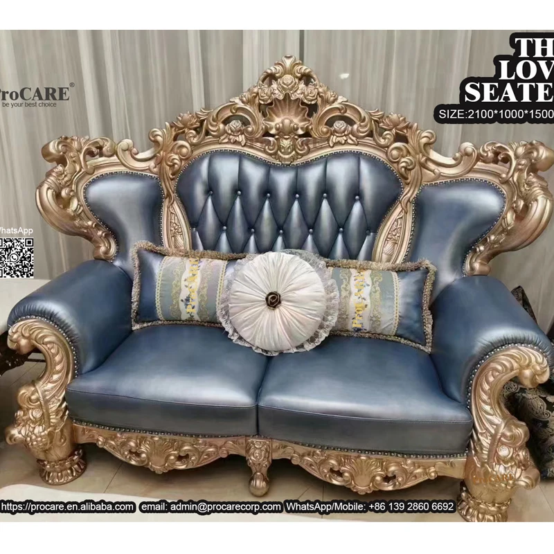 

European luxury sofa set furniture living room modern living room sofas