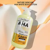 Crème corporelle à la vitamine C 500 ml, blanchissante, aux acides hydroxy, VE, élimine les marques d'acné, hydratation intense, éclaircissante, soin de la peau 4