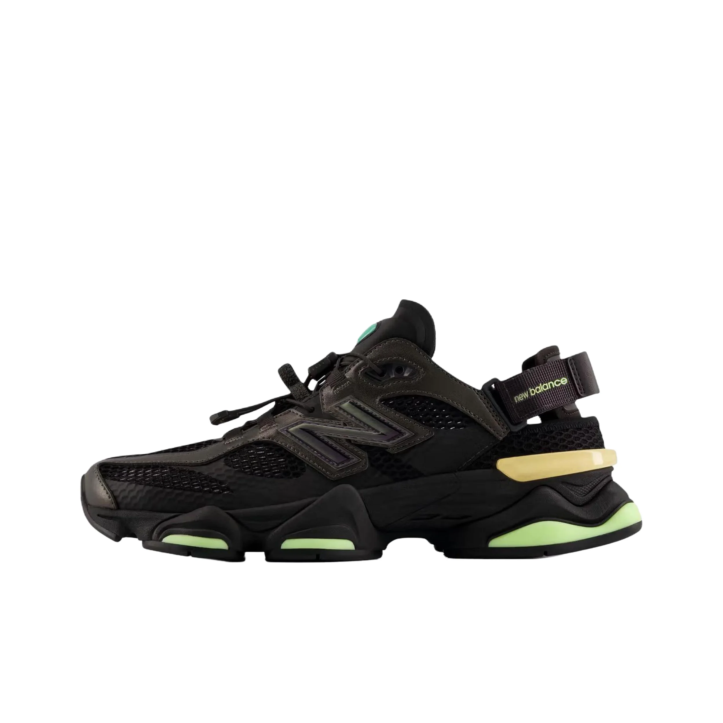 New Balance NB 9060 Chaussures de course classiques et polyvalentes unisexes noires 1