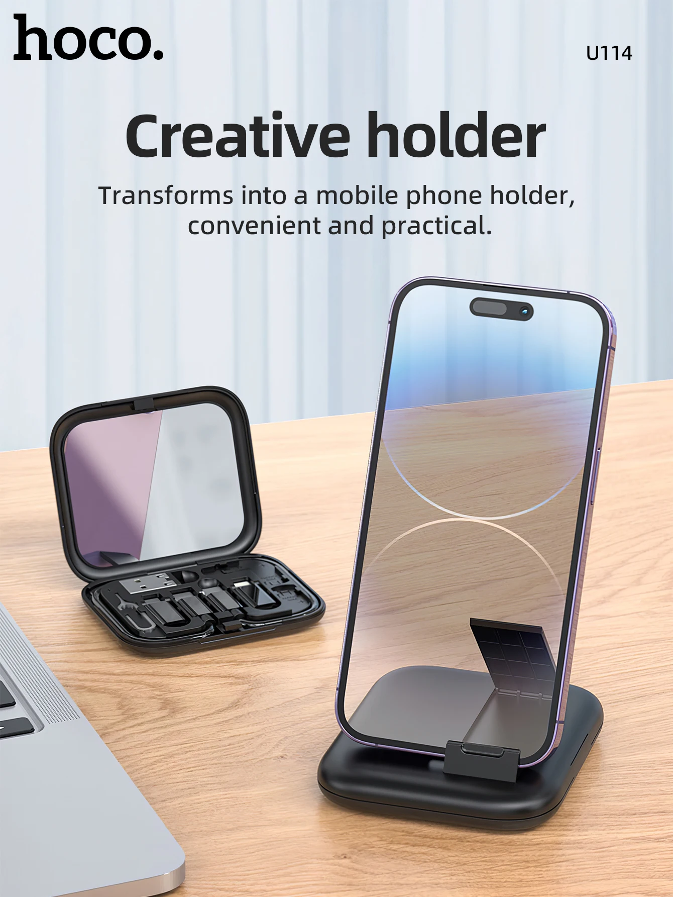 HOCO U114 60W Multifunction Charging Cable Kit with Portable Case