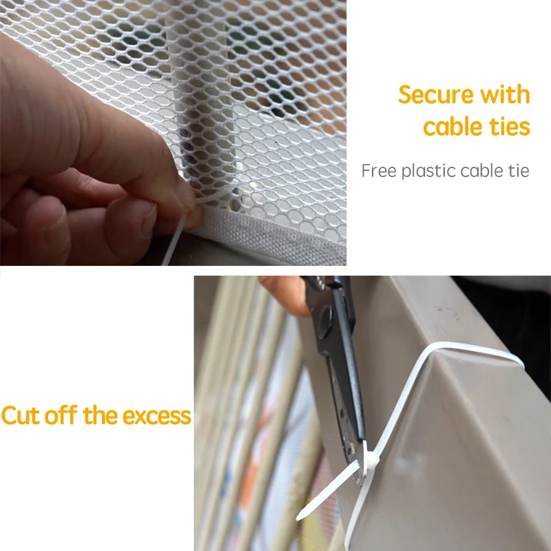 2m,3m,4.5m Durable Baby Stair Safety Net Baby Safety Barrier Protection Child Stair Barrier Child Stair Barrier Baby Safety Gate