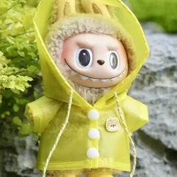 Cute Raincoat & Shoes Set for 15 - 17cm Dolls - Adorable Casual Sports Doll Accessories (Dog)