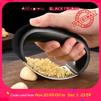 Stainless Steel Garlic Press 1