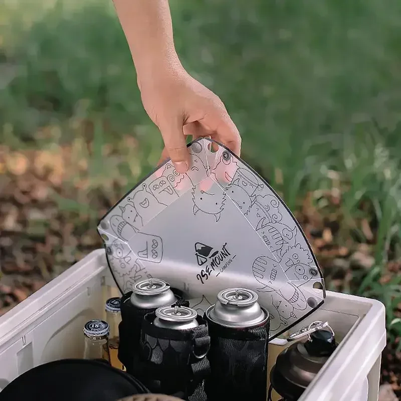 Ultralight Portable Foldable Camping Tableware Outdoor Folding