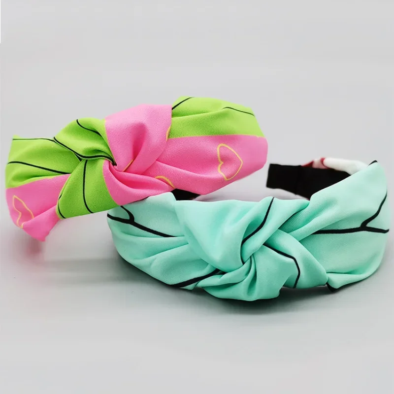 Bundle Hair Cross Knot Headband Kochou Shinobu Nezuko Tsuyuri Kanao Surrounding Korean Wave Hair Accessories