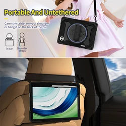 Custodia Protettiva Rotante a 360° con Supporto Heavy Duty