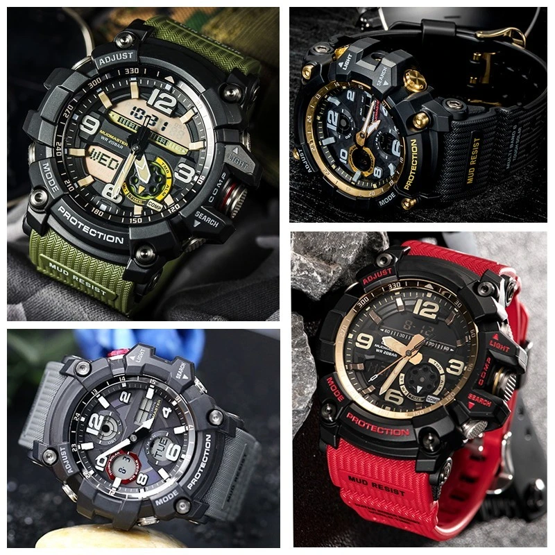 Durable Resin Band for Outdoor Sports Watches - Shockproof Replacement Strap