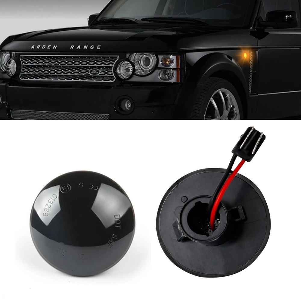 

Fit Land Rover Led Side Marker LED Turn Signal Light For Land Range Rover L322 2002-2012 Amber Led Indicator Blinker Lamp