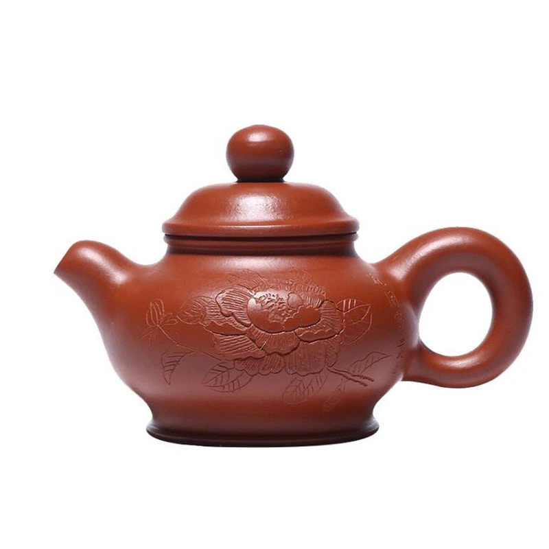 

110ml Yixing Raw Ore Purple Clay Teapots Famous Handmade Small Capacity Squirrel Tea Pot Kettle Chinese High-end Zisha Tea Set