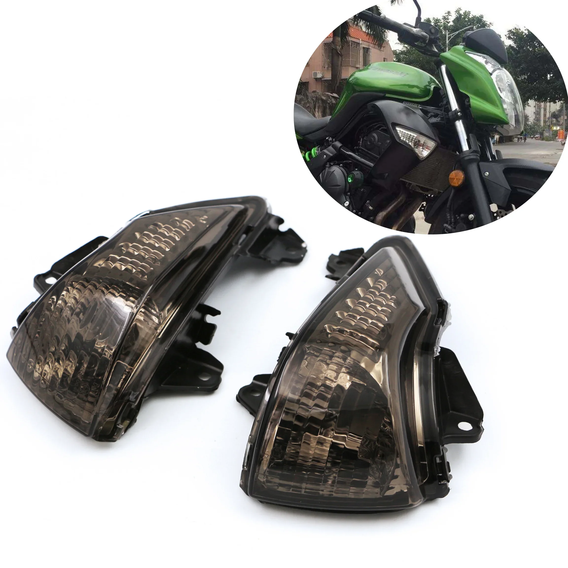 

Фонарь указателя поворота передний для Kawasaki EX650, 2009, 2010