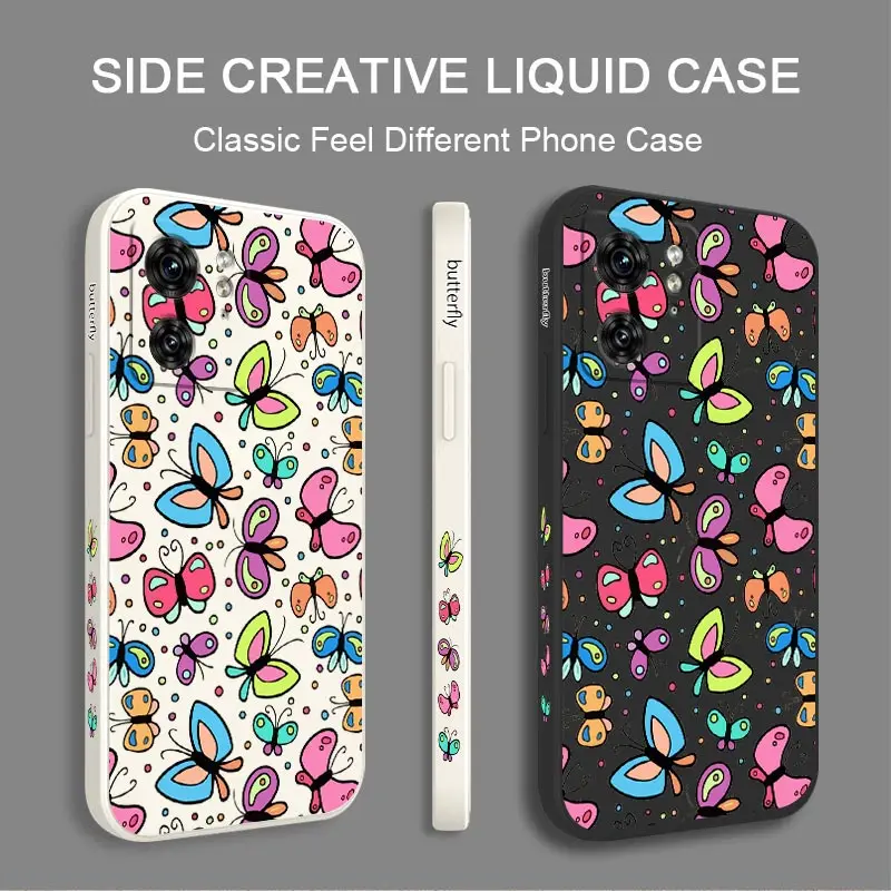 Charming Butterfly Silicone Phone Case - Stylish Protection