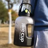 3 Liter Sports Water Bottle With Handle Large Capacity Fitness With Scale Gradient Kettle Outdoor Plastic Portable Water Bottle 5