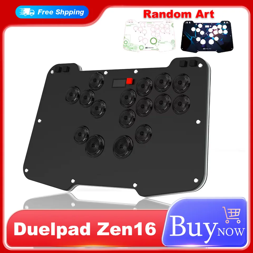 Duelpad Zen16 FightStick Joystick Arcade Hitbox Controller For PC