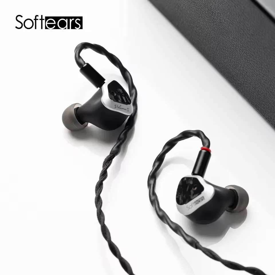 Volume S Earphones 1DD+1Passive DD+2BA 3.5mm 4.4mm Interchangeable wired earphones