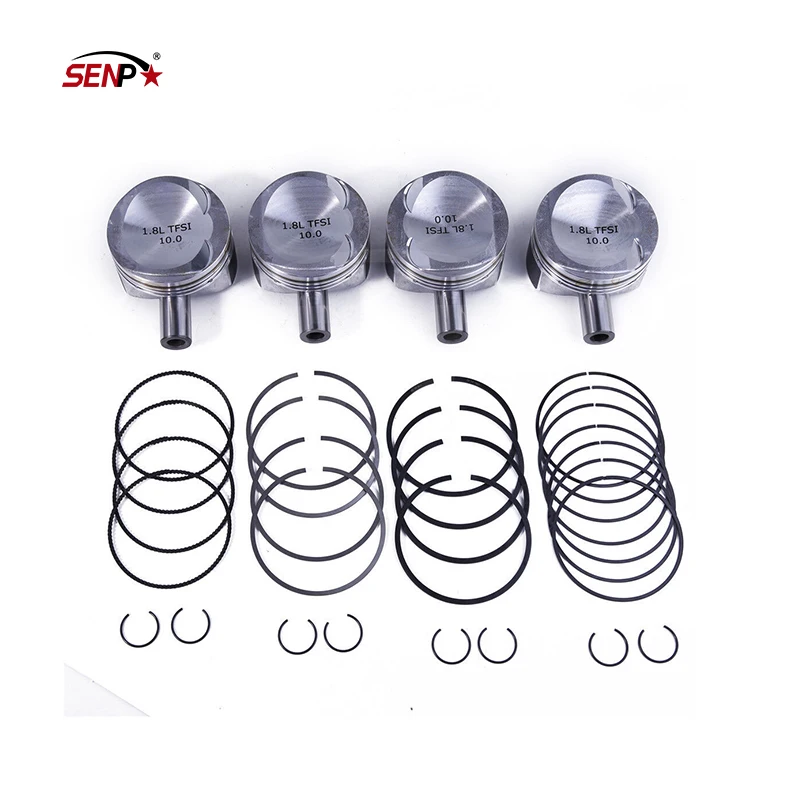 

Система двигателя EA888 поршень в сборе с обновленным волнообразным скребковым кольцом для VW Passat CC 1,8 T OEM 06J198151B 06J 198 151 B