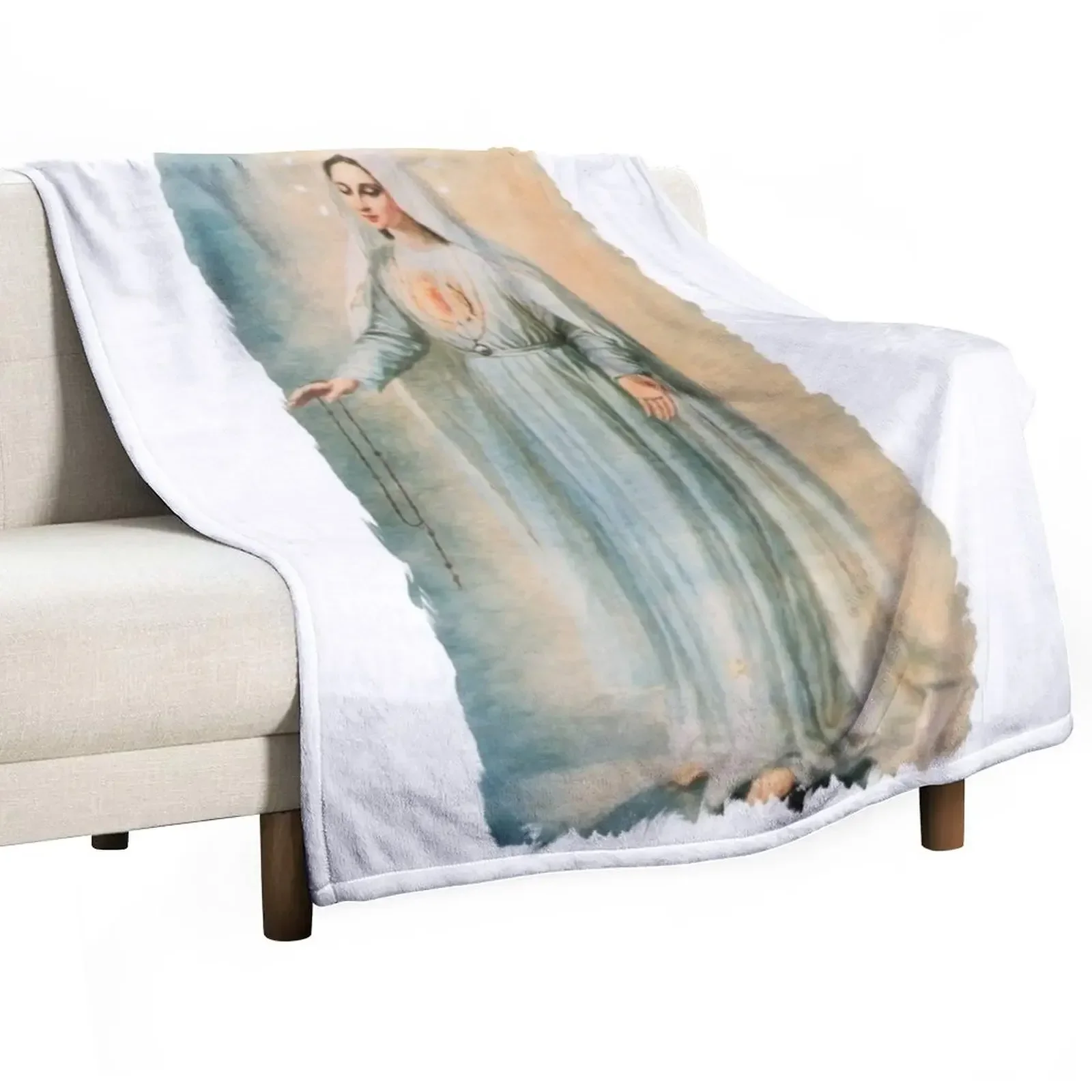 

Our Lady Fatima Throw Blanket Luxury Throw wednesday Vintage Blankets