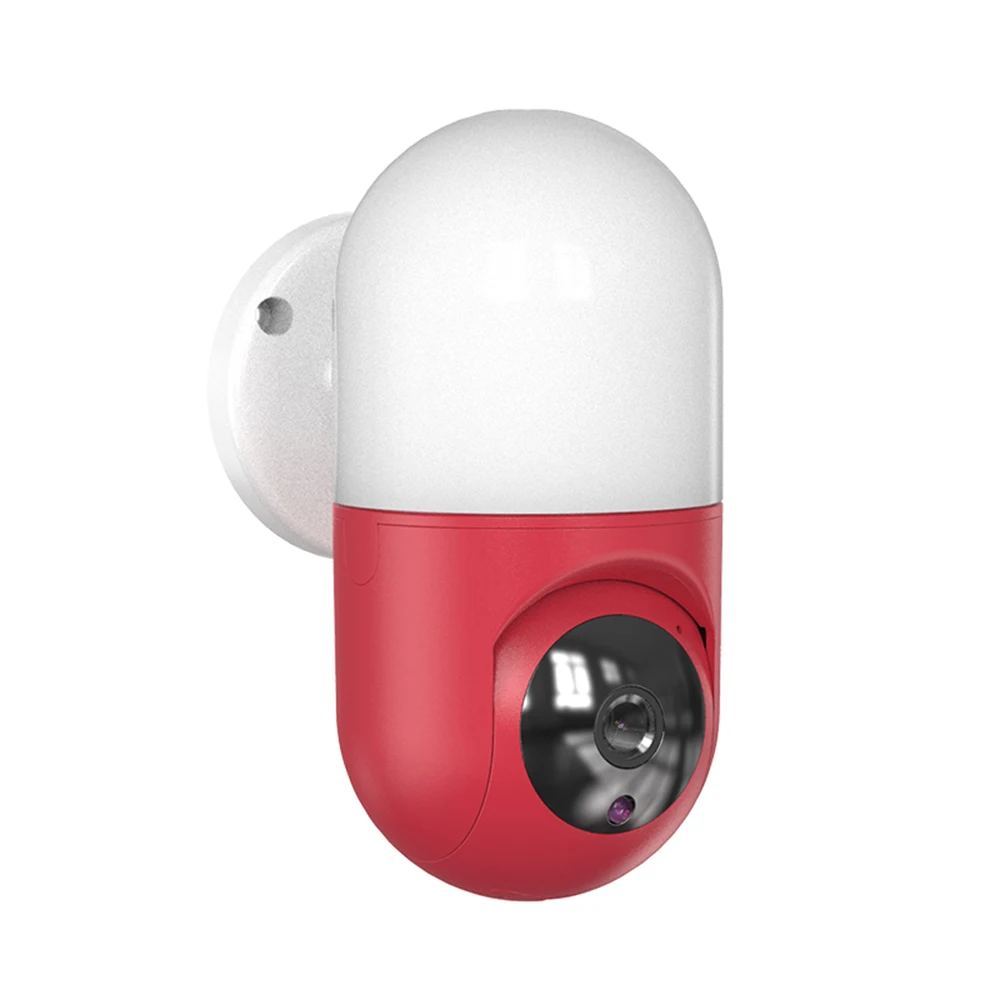 

1080P WiFi IP Camera Yoosee Smart Surveillance Auto Tracking Camera Night Vision Home Security WiFi Baby Monitor Wall Lamp