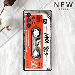 Vintage Mixtape Magnetic Tape Cassette Audio Phone Case - Galaxy A42 5G (UUAZA01)