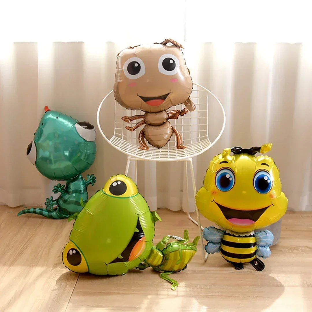 

Insect Animal Foil Balloons Bee Ant Forest Jungle Theme Birthday Party Decor Kids Toy