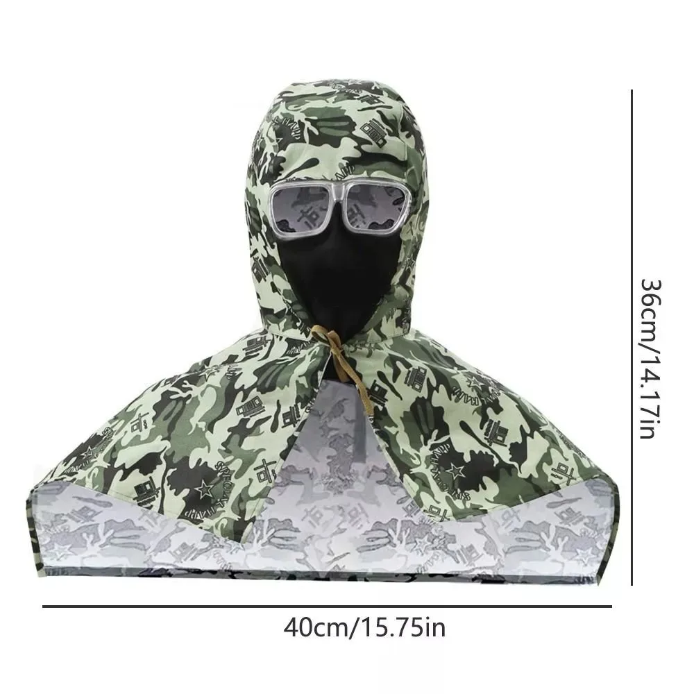 New Full Protective Welding Hood Washable Sun Protection Welding Neck Cover for Men Women Outdoor Welding head cover