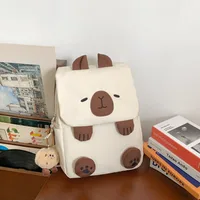Capybara Capybara Backpack Hot Sale Kawaii Large Capacity Handbag Capibala Bag Kid 2