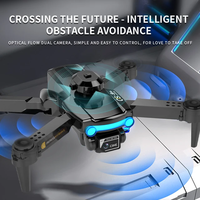 CONUSEA 0677 Dron Mini Drone 4k Drones with Dual camera HD 4k Optical Flow FPV WIFI Quadcopter Obstacle Avoidance RC Drones Toys 4