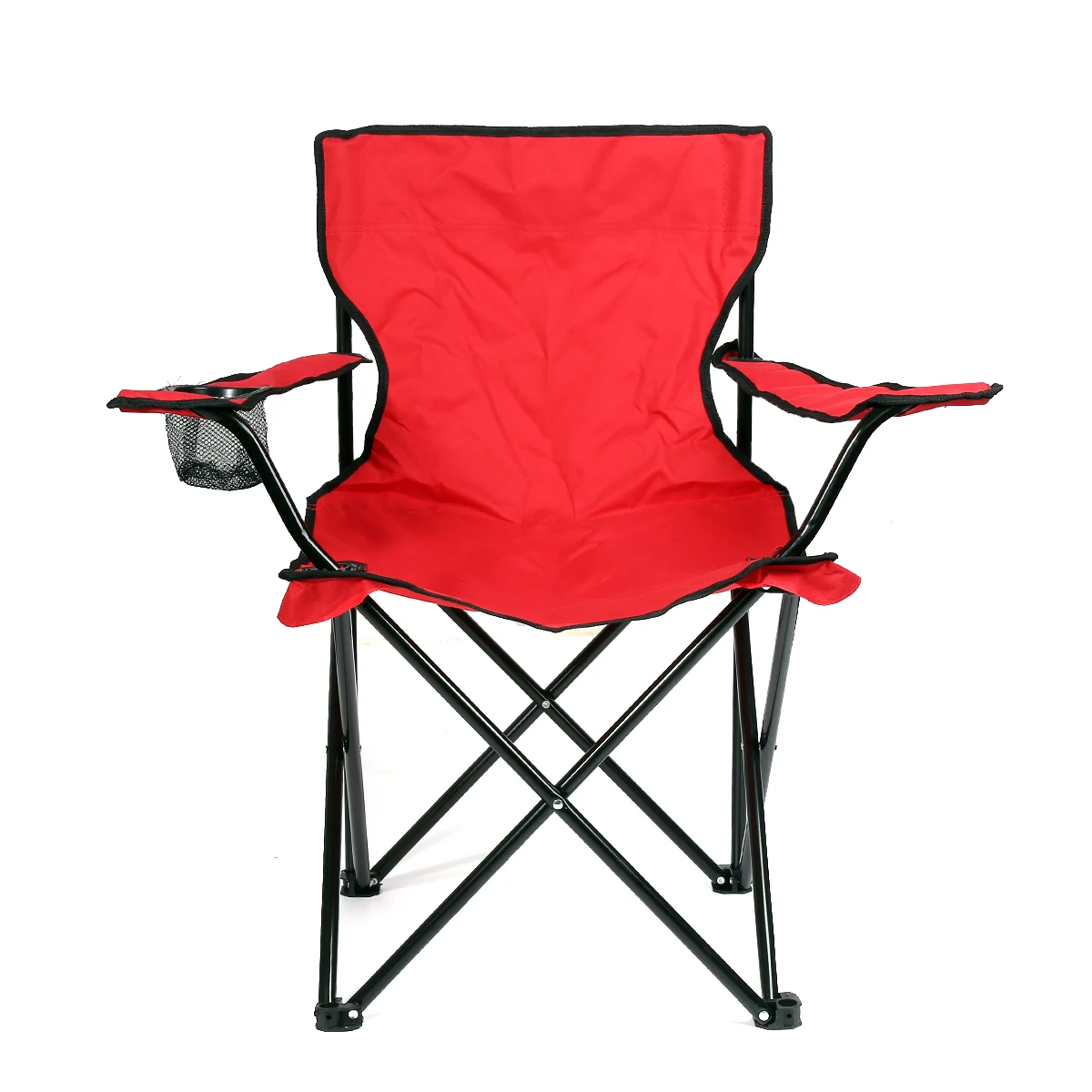 Chaise pliante camping pêche portable 130kg - Siège scène 50x50x80cm rouge bleu vert noir marine