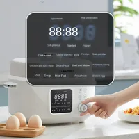 220V Electric Pressure Cooker Household Electric Rice Intelligent 4 Liter Multi-Function Automatic Exhaust Pressure Cooker Small 2