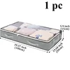 1pc/2pcs/3pcs Dustproof Under Bed Storage Box with Reinforced Handles for Comforter Blanket  Pillow and Toys Bedroom Accessories 3