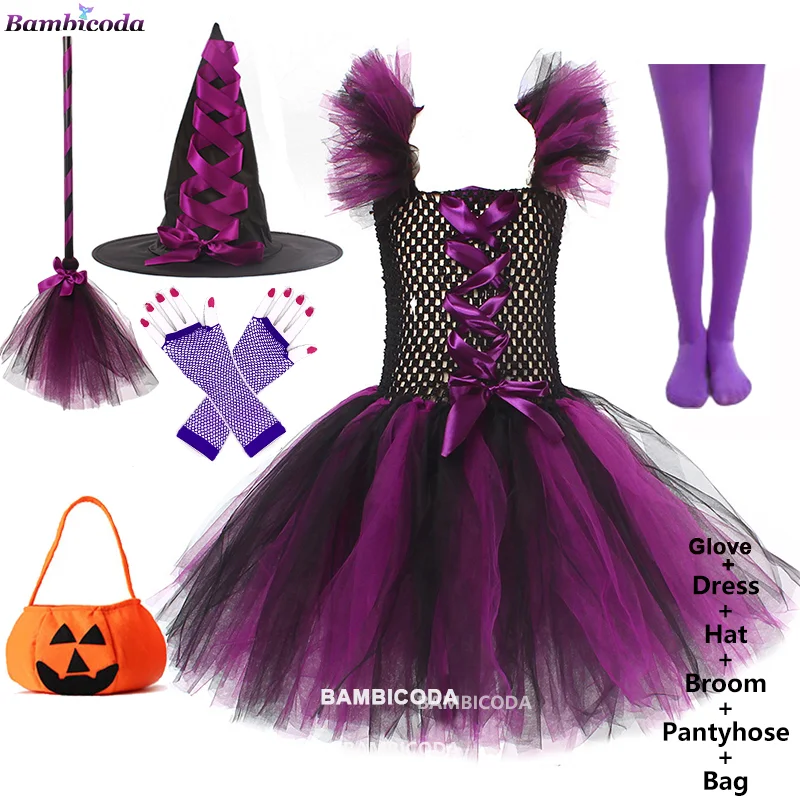 Witch Halloween Costumes Girls Witch Costumes Kids Girls Witch