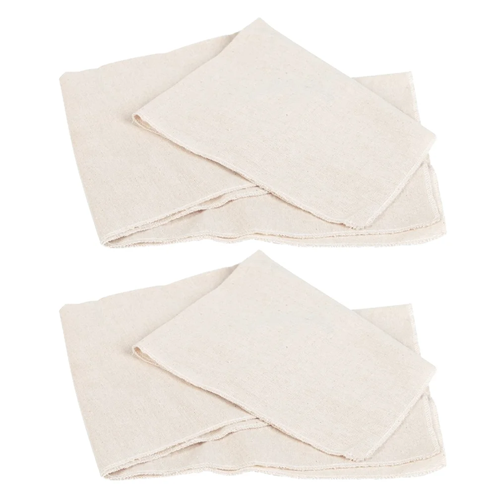

2 Pcs Food Grade Sourdough Bread Loaf Unbleached Cotton Fabric Pastry Making Tools