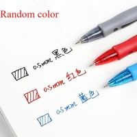 5/10pcs Retractable Gel Pen Set Black/Red/Blue Ink Ballpoint Pen Writing Refill Office Supplies School Supplies Stationery pen 2