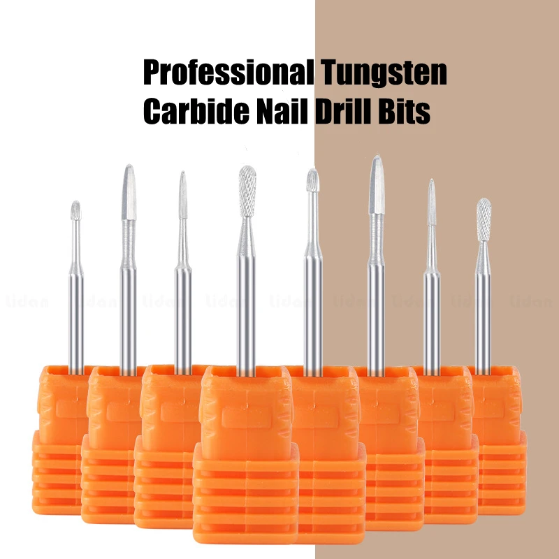 332SafetyCarbideNailDrillBitCuticleCleanManicureDrillBit