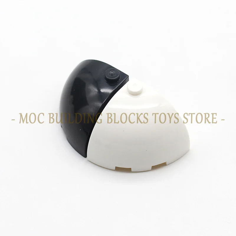Moc Parts 88293 Round Corner 3X3X2 Dome Top Building Brick Blocks Fai Da Te Architectural Creative Education Giocattoli Accessori Compatibili