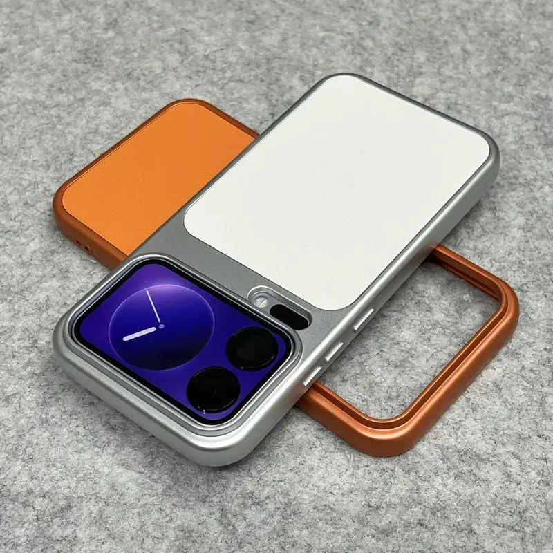 Premium Retro PU Leather Phone Case with Enhanced Camera Protection