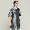 Barber Work Clothes Anti Seepage Water Non-stick Hair Smock Anti Static Gown Hair Salon Uniform Pet Grooming Overalls Y0624 3