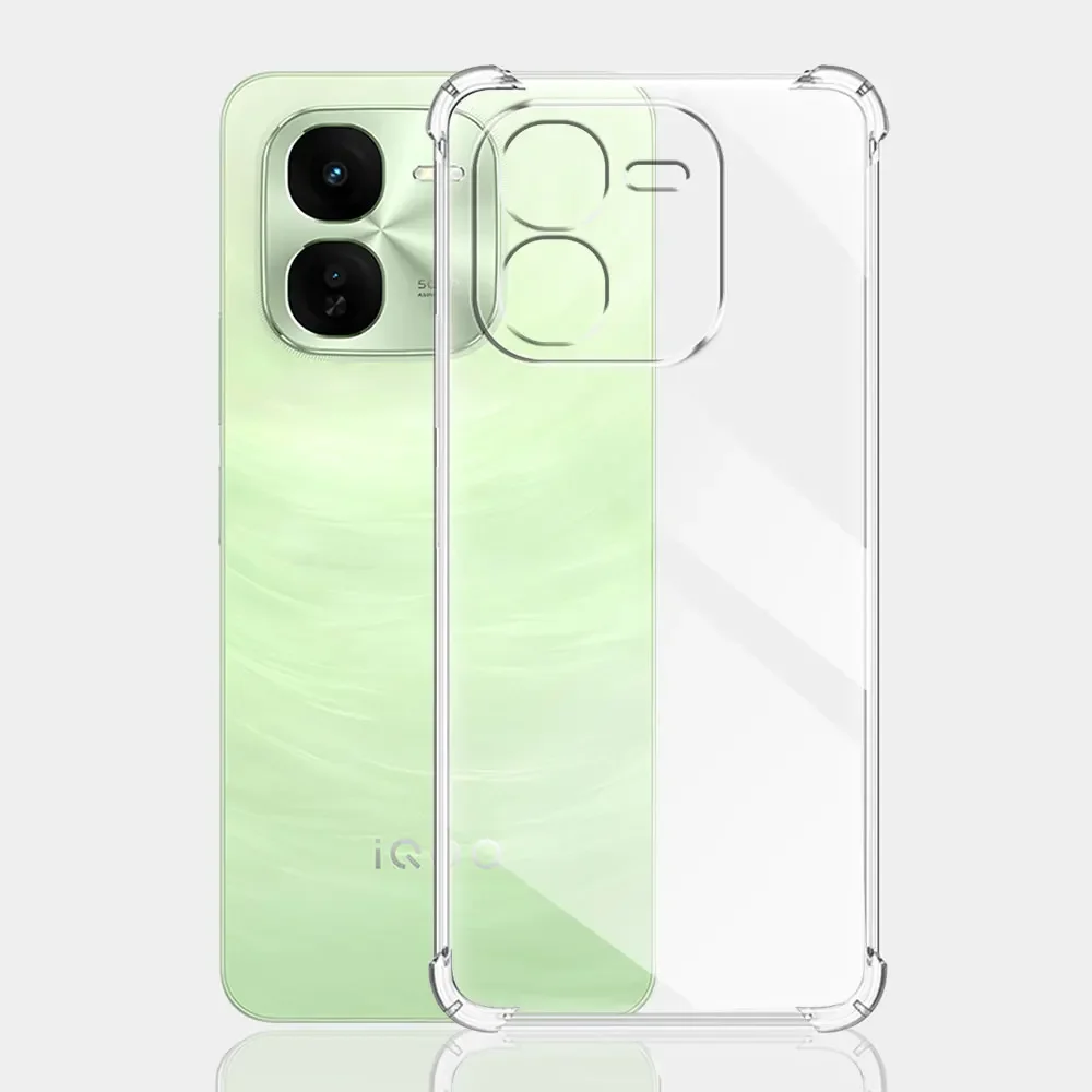 Luxury Silicone Phone Cover - Clear Shockproof Airbag TPU Protector Capa